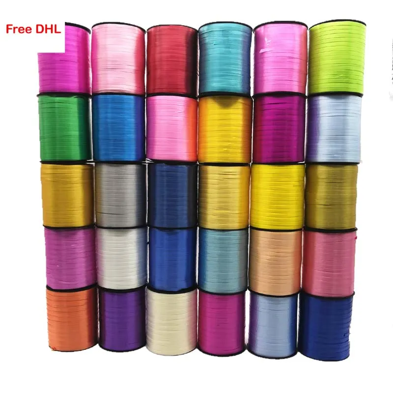 Gift Wrap 500Yards Balloon Ribbon for Latex Helium Balloons Globos Confetti Birthday Ballon Home Decoration Accessories Wedding Ballonnen