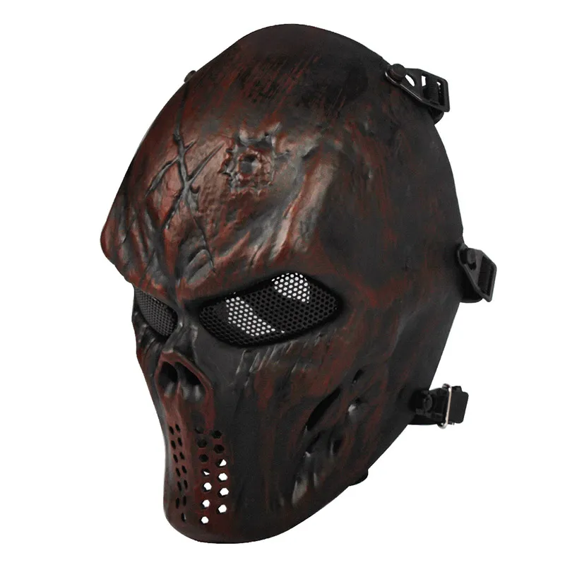 Equipo De Máscara De Calavera Para Cosplay De Airsoft Táctico, Equipo De  Protección Para Deportes De Tiro Al Aire Libre, NO03 101 De Cara Completa  De 13,28 €