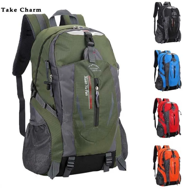 Nylon Waterproof Travel Backpack For Men And Youth, Casual And