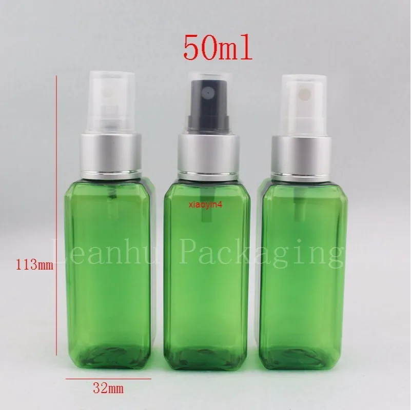 送料無料商品 卸売 50mlミニスクエアグリーンプラスチックポンプのスプレーボトルフォームのための香水のようなかわいいツールを収納する クーポン対象 Health Beauty Fragrance Deodorant Viajealasostenibilidad Org