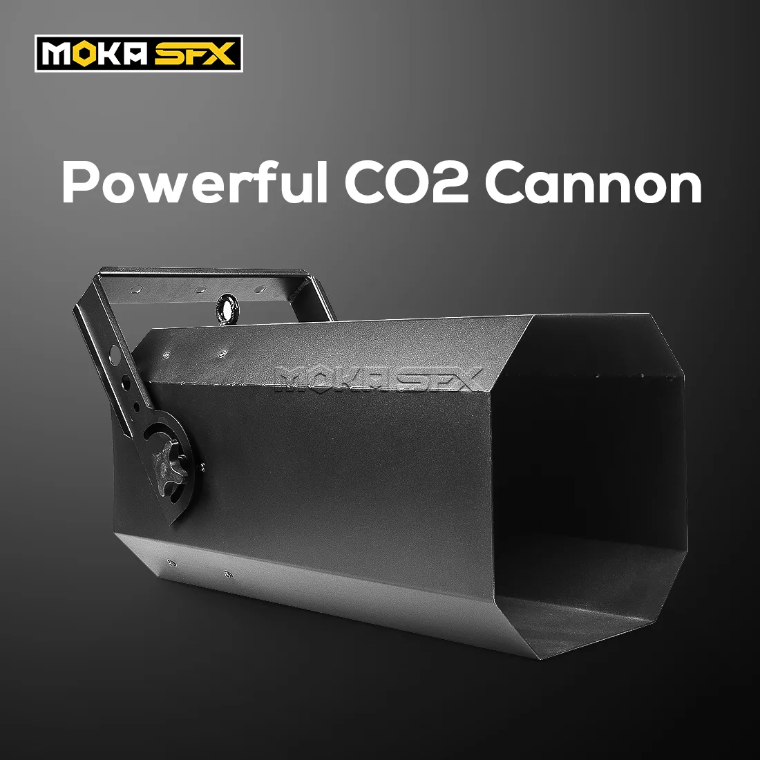강력한 교수형 이산화탄소 Cryo Jet Cannon DMX CO2 Jet Fog Machine 무대 디스코 클럽 특별 효과를위한 300W CO2 블래스터