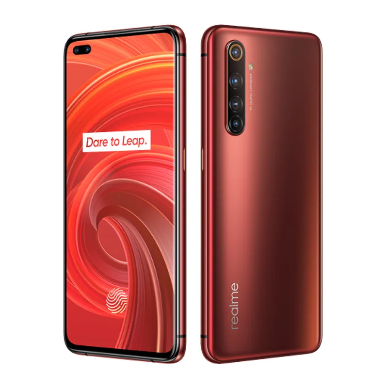 الأصلي realme x50 برو 5 جرام الهاتف المحمول 8GB RAM 128GB 256GB ROM Snapdragon 865 Octa Core 64.0MP AI NFC Android 6.44 "AMOLed ملء الشاشة بصمة الإصبع الوجه