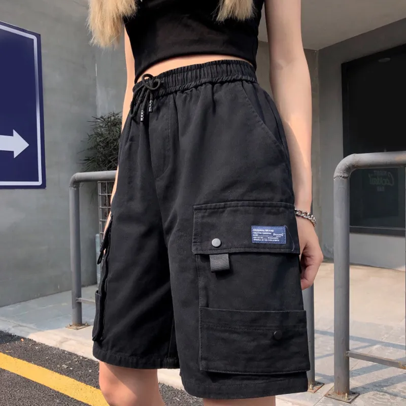 Pantalones Cortos Cargo De Verano Para Mujer, Ropa De Calle Con