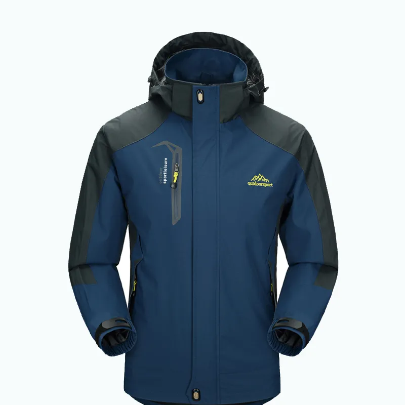 Hommes Garçon Thermique Veste Imperméable Sport En Plein Air Respirant Manteau Coupe-Vent Trekking Randonnée Ski Softshell Veste De Pluie 201116