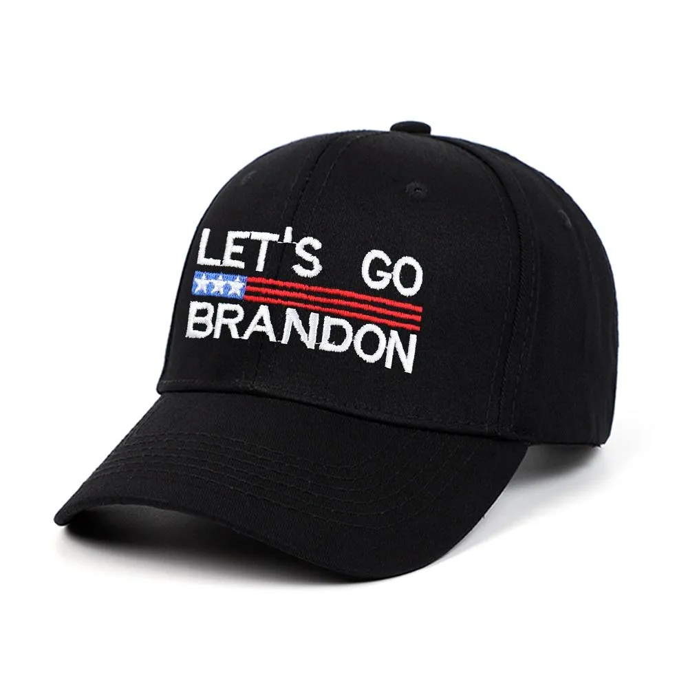 LET`S GO BRANDON Embroidered Baseball Cap Sun Cotton Hat Spring Summer Autumn Winter Caps