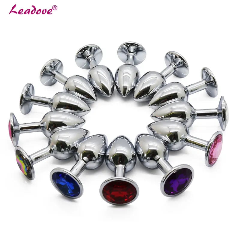 Small Size Stainless Steel Crystal Anal Plug Jeweled Butt Plug Metal Anal  Beads for Women Men from Dhgate Anal Toys - price 190.38