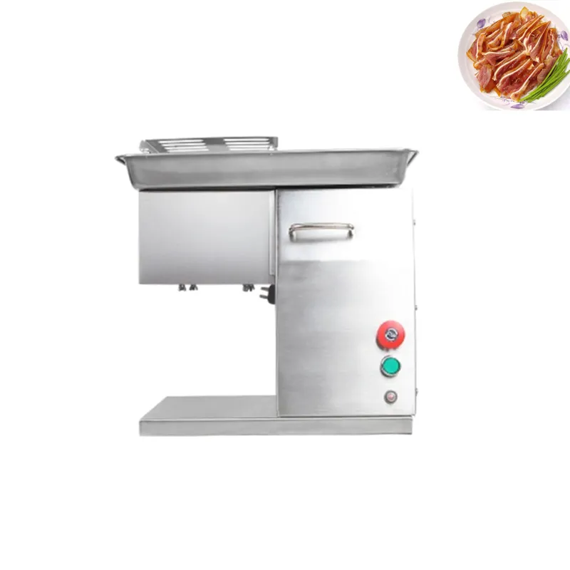 New upgraded meat slicer commercial stainless steel shredder machine electric meat slicer household automatic meat slicer