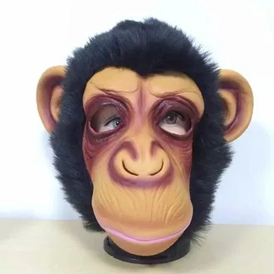 Monkey Face Shell Funny Realistic Monkey Head Full Face Mask ... From Long10, $9.63 ...