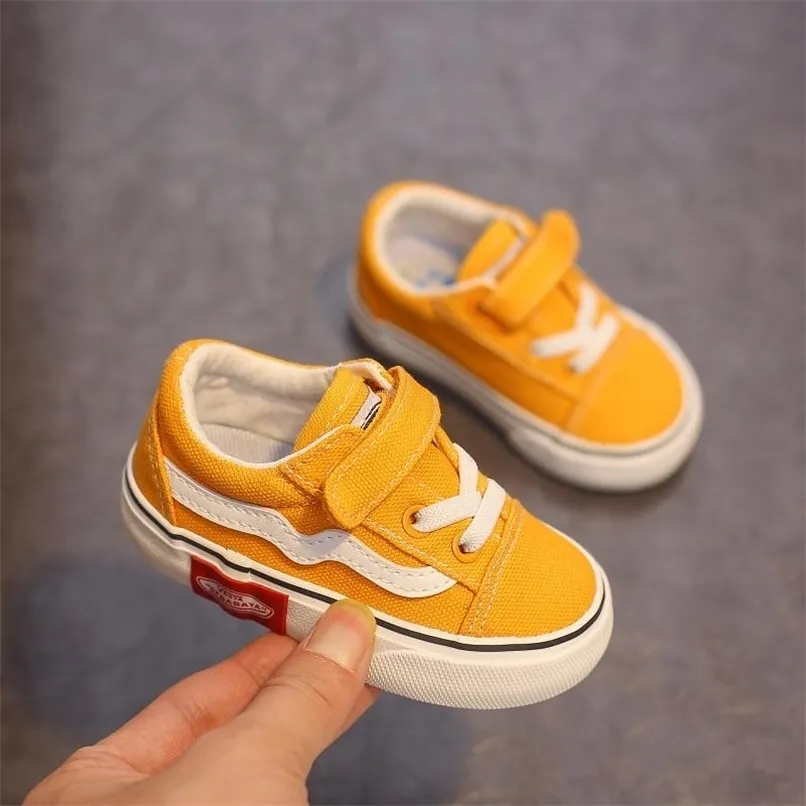 Babaya Baby Shoes Soft Bottom Boy عارض 1-12 سنة الخريف أطفال القماش فتيات يسيرون طفلًا صغيرًا 220118