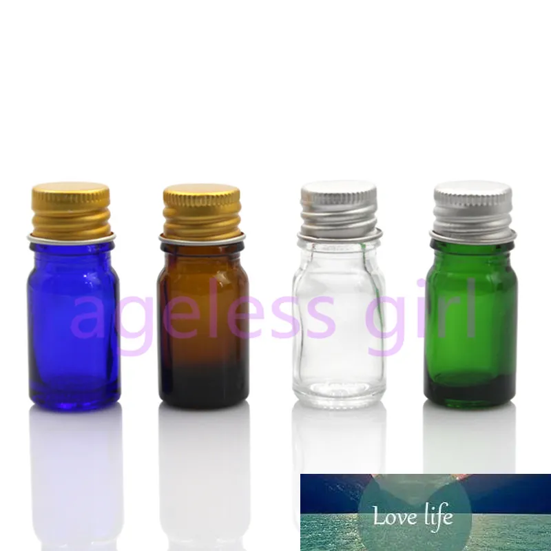 10 Bottiglie Roll-On Vetro Ambrato 5ml Con Sfere Acciaio - Per Oli Essenziali - Foto 4