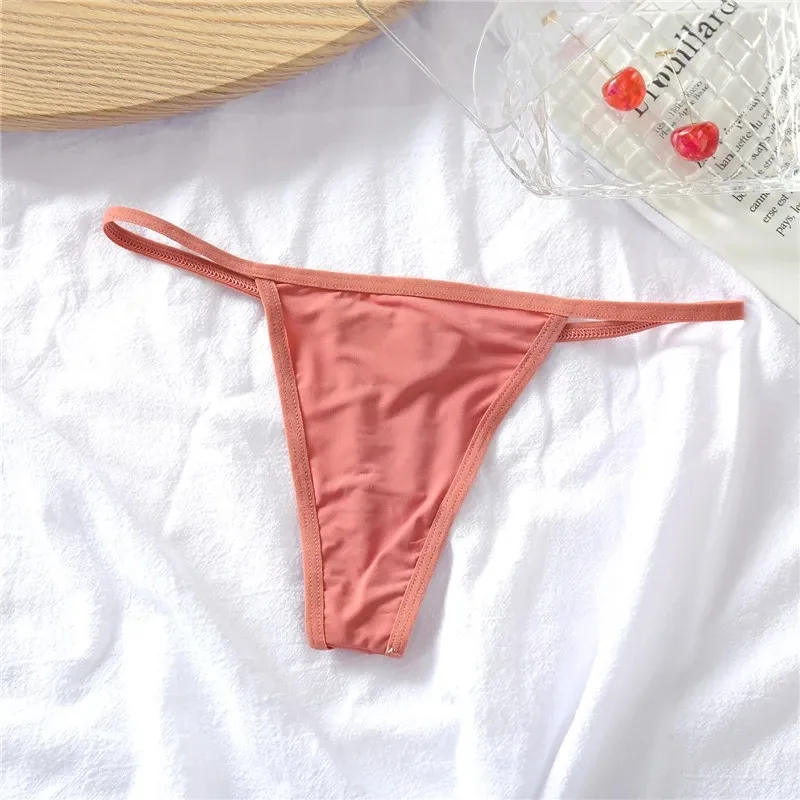 Sexy Cotton Bikini Panties With Low Waist And T Back Thong M XL Sizes  Available Perfect For Thong Underwear And Lingerie From Jacky0817, $2.04