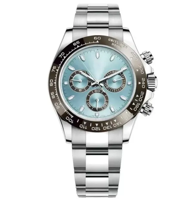 Estilo u qualidade moda movimento automático relógios de aço inoxidável completo esportes relógio masculino luminoso montre de luxo aaa