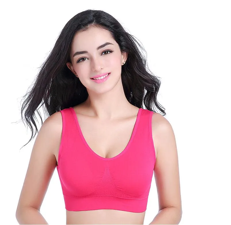 Sports Bras for Women, Seamless Comfortable Yoga Bra with