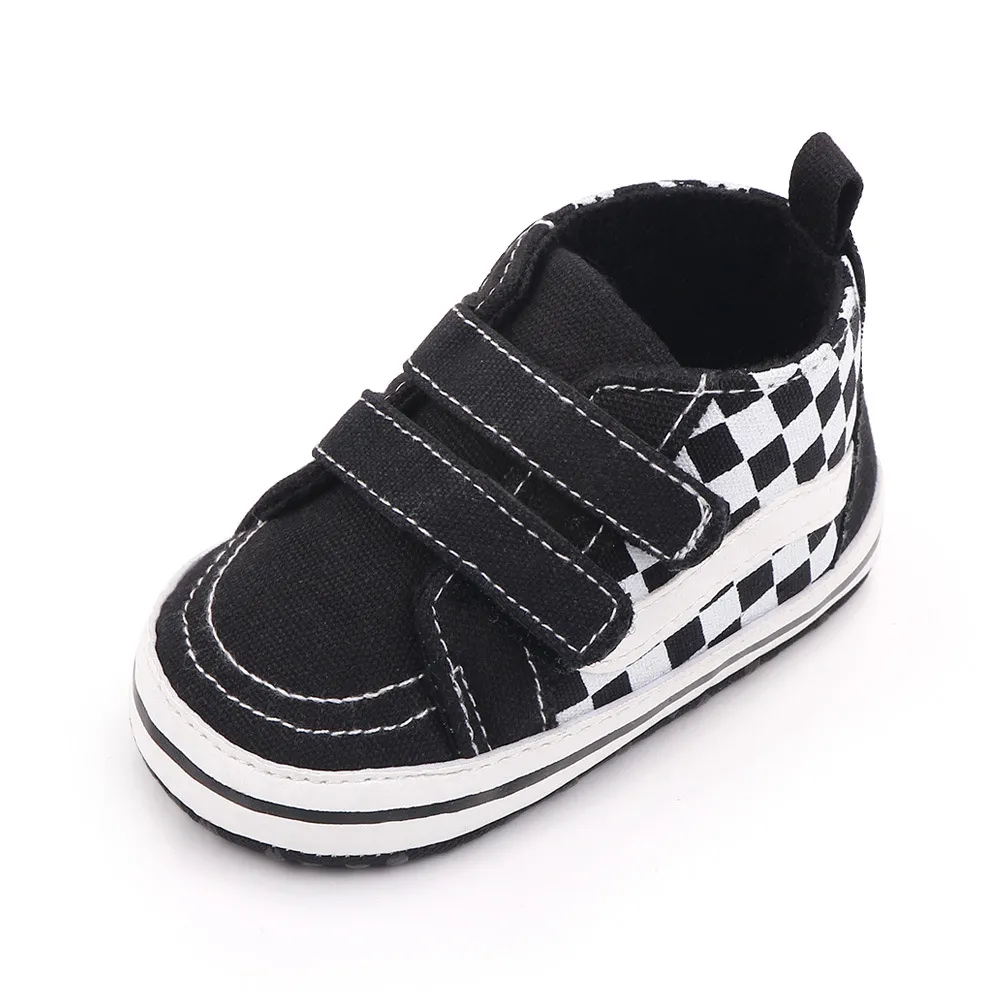 Neugeborenes Baby Weicher Sohle Erster Walker Schuhe Schnurung Crib Sneakers Baumwollstoff Unisex Vorkern 0 18 Monate 2024 Von 9 84 DHgate