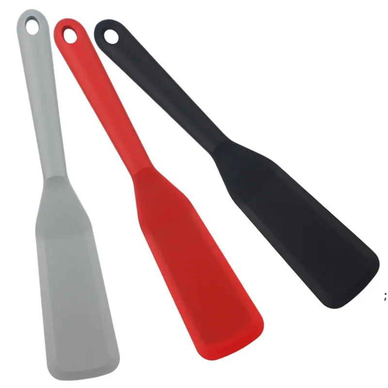 Pan Shovel Omelette Spatula Cozinha Bakeware Acessórios Conjuntos Silica Gel Steak Shovel Shovel Panelas Fritadas Peixes Fritados Shovel HouseTools RRA12004