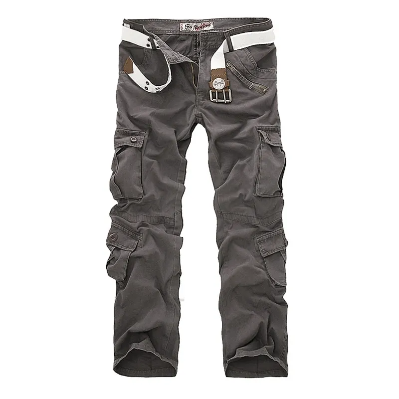 Pantalon cargo pour hommes, livraison gratuite, pantalon de camouflage, pantalon militaire pour homme, 7 couleurs, offre spéciale, 201118