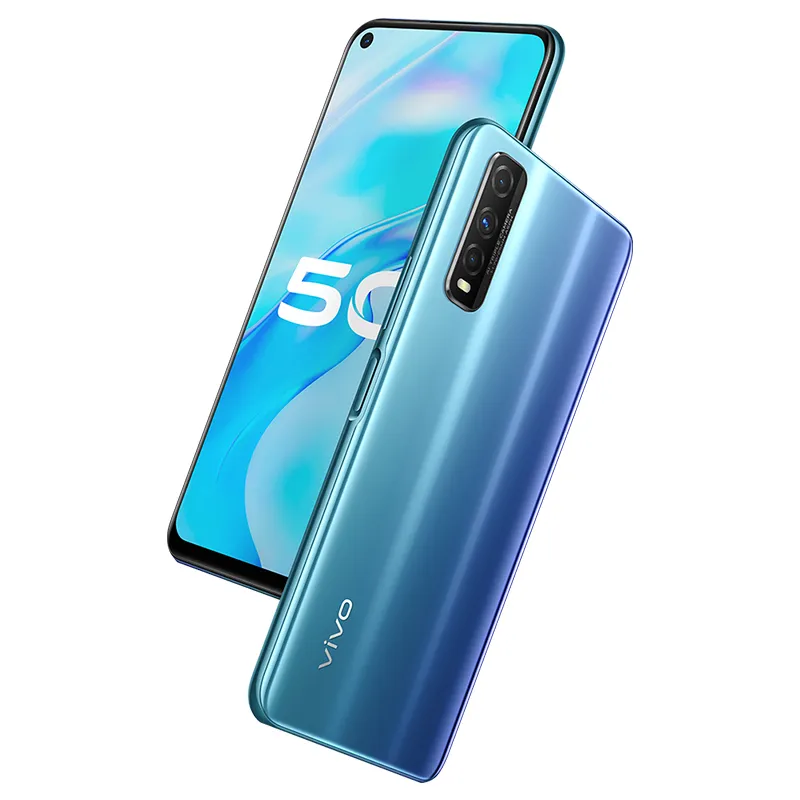 Vivo originale Y51s 5G Mobile 6 GB RAM 128GB ROM EXYNOS 880 Android 6.53 "a schermo intero 48 MP ID ID impronta digitale HDR Wake Smart cellulare