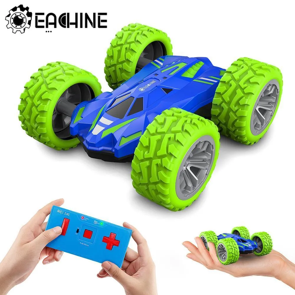 Eachine 2. Stunt Drift Deformazione Telecomando RC Auto Rock Crawler Roll Car Flip Bambini Robot RC Auto giocattolo LJ200918