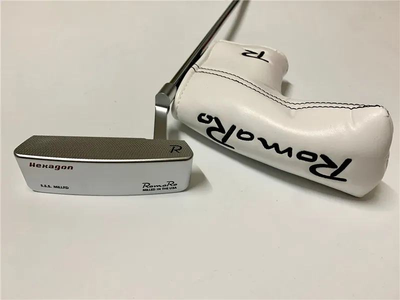 Hexagon Putter Romaro Golf Kulüpleri 33/34/35 inçlik çelik şaft kafa örtüsü