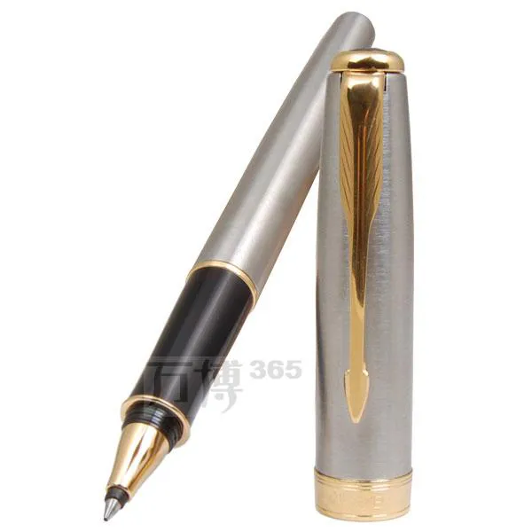 Gratis verzending pen Roller Ball Pen Stationery School Office Supplies Brand Ballpoint Writing Pens Executive Good Quality Metal