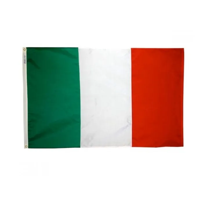 Drapeaux italiens d'italie, drapeaux nationaux de pays, en Polyester 100D de haute qualité avec deux œillets en laiton, 3039x5039 pieds, 5137264