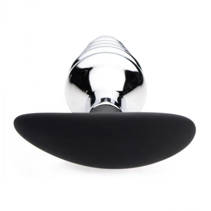 BEEGER AG176 Beaded Metal And Silicone Ribbed Anal... From Zhengrui09,  $8.11