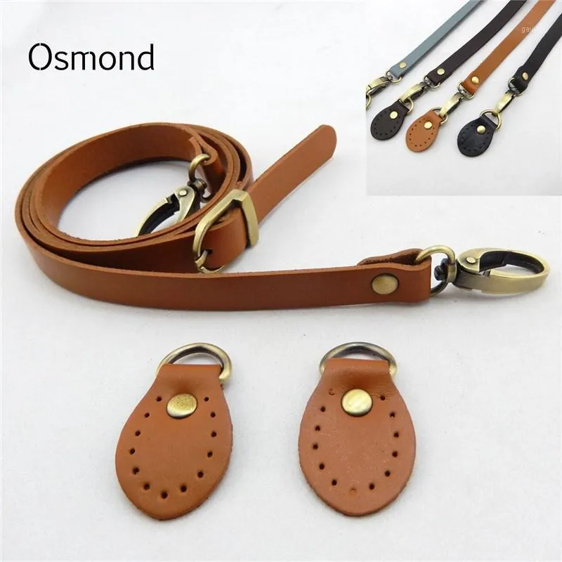 120cm Split Leather Bag Strap Long Adjustable Shoulder Belts For DIY Crossbody Bag Accessories Hardware Replacement Straps1