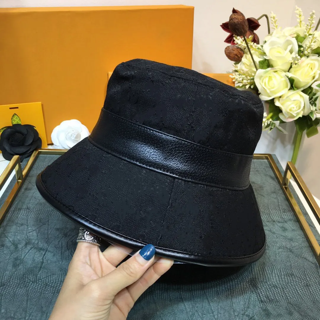2020 New Style Luxury Bucket Hats Women Fashion Brand Designer Basin Hat  Sun Cap Black Outdoor Travel Hat Men Designer Hat4423901 From F51o, $30.32