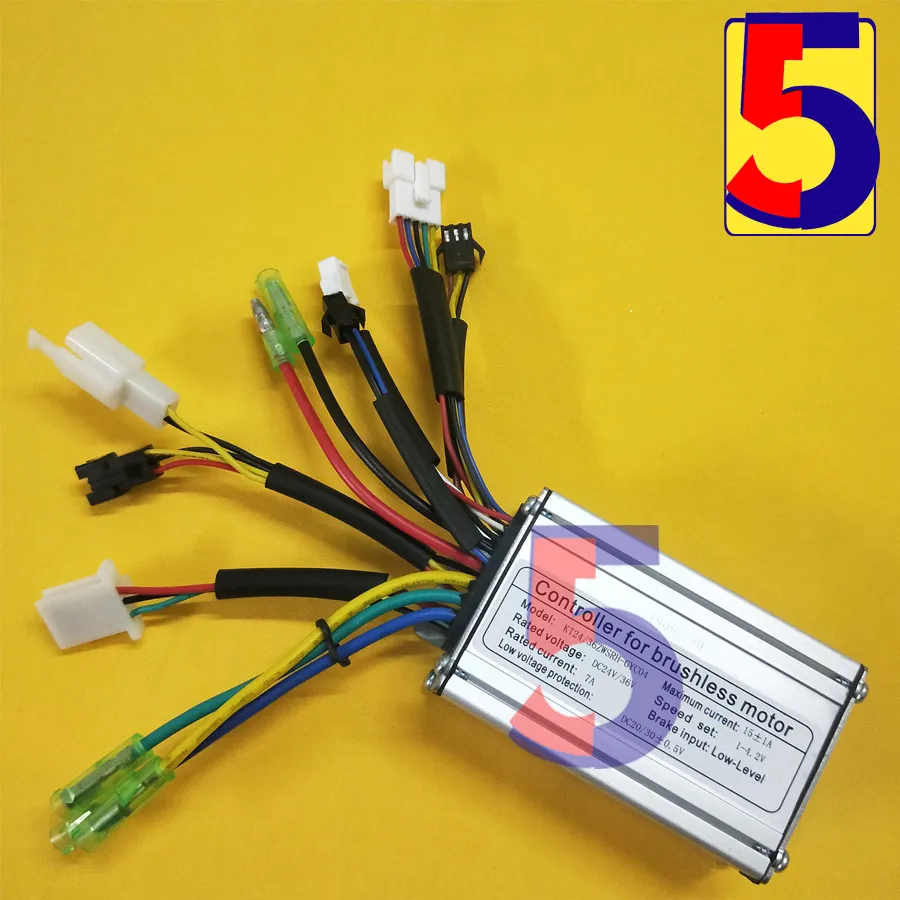 KT Controller 24V 250W 36V 250W Motor Hall Sensorless Torque Simulation