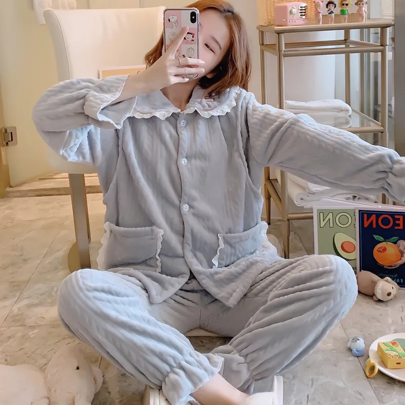 Warm outlet nursing pajamas