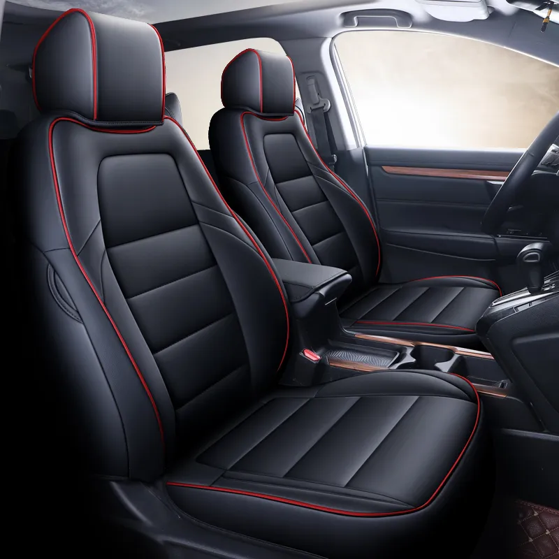 Funda Universal De Cuero Para Coche 5 Fundas Para Asiento Automotriz