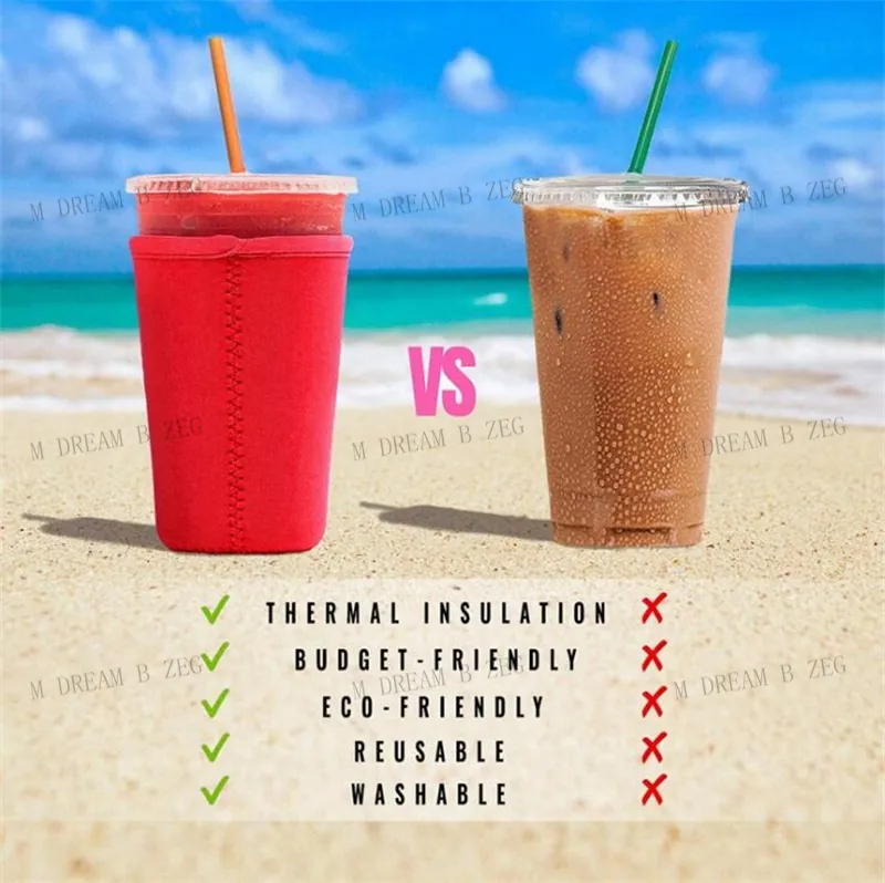 Iced Coffee Sleeve Insulator: Reusable Cup Sleeve For... From  Paulelectronic, $1.16 | DHgate.Com