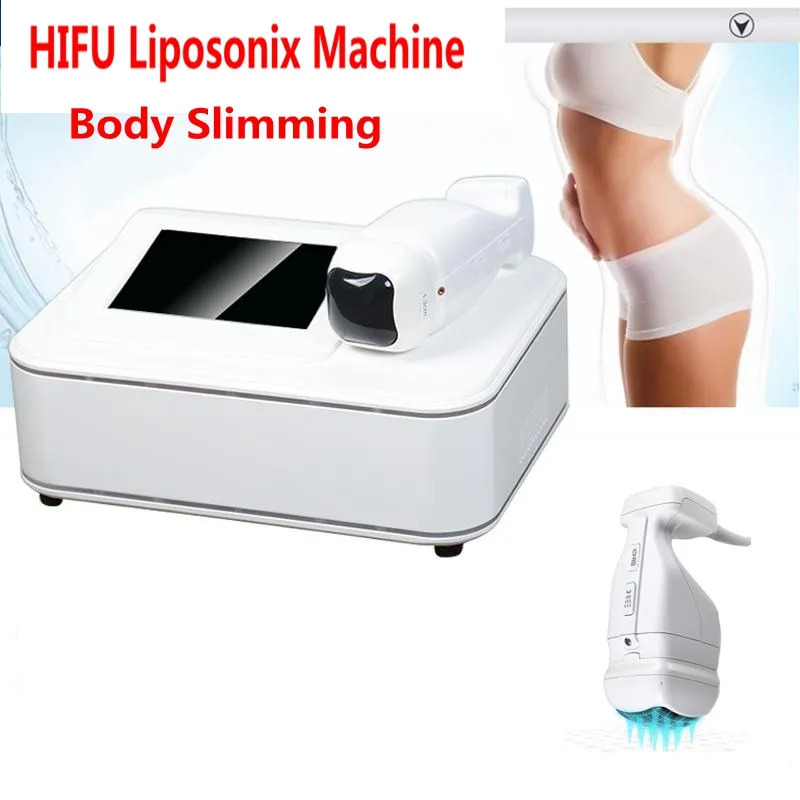2021 Nowy Przenośny HiFU Maszyna Liposonix Liposonic Odchudzanie Ciało Konturowanie HIFU Lipo Fat Spalanie Liposonix Cellulit Usuwanie Spa