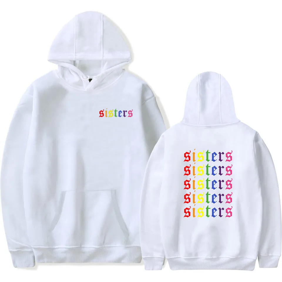 James charles deals sisters hoodie rainbow
