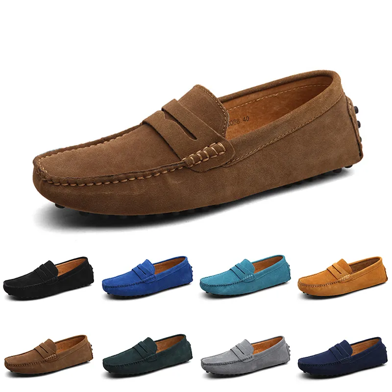 Hotsale 도매 비 브랜드 남성 캐주얼 신발 Espadrilles 트리플 블랙 화이트 브라운 와인 레드 네이비 카키색 회색 패션 망 운동화 야외 조깅 걷는 트레이너