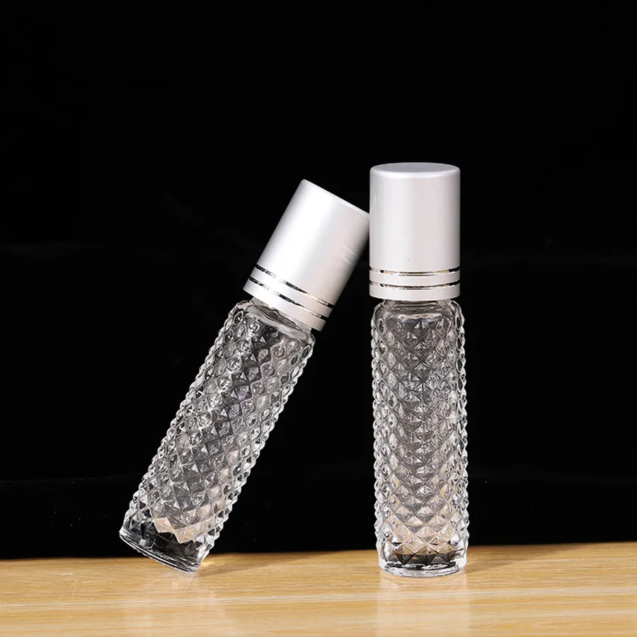 10 мл не скользных эфирных маслом роликовых бутылок пустые стеклянные рулоны на эфирных нефтяных парфюмериях эссенция проездной контейнер RRD3003