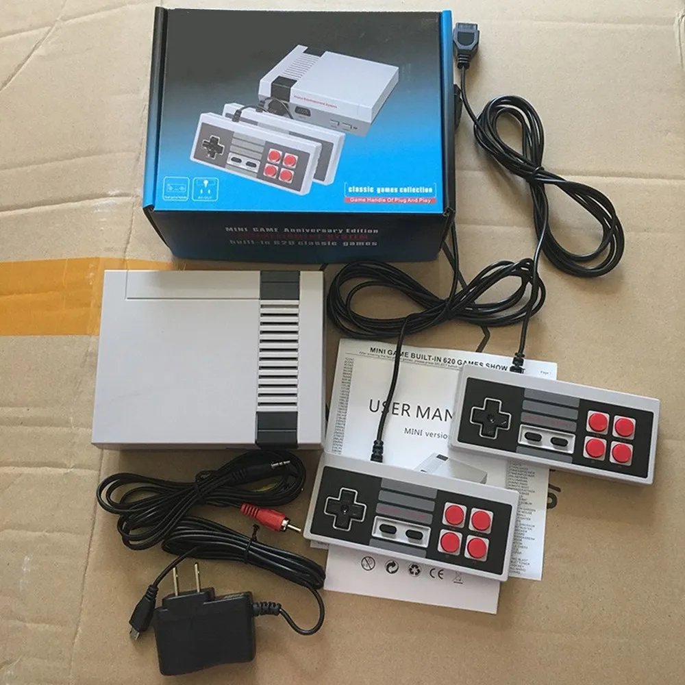 新しい到着NESミニテレビストア620 500ポータブルゲームプレーヤーコンソールビデオハンドヘルドGames Packools  WTH小売箱パッケージをPrice; DHgate