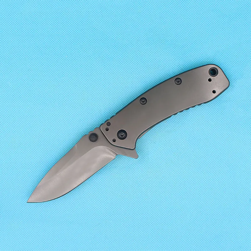 Oferta specjalna 1556Ti wspomagana open flipper noże składane 8Cr13 Titanium Blade EDC Kieszonkowy nóż z oryginalnym pudełkiem detalicznym