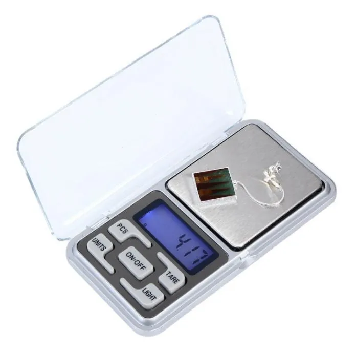 2022 NEW 200g x 0.01g Mini Digital Scale LCD Electronic Capacity Balance Diamond Jewelry Weight Weighing Pocket Scales