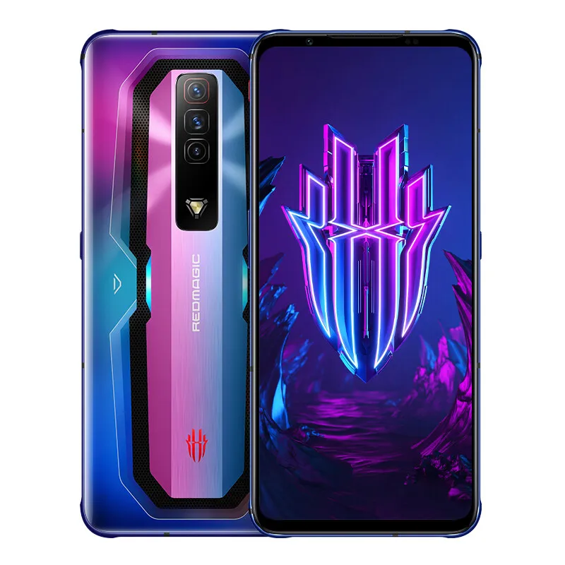 Оригинальный Nubia Red Magic 7 5G мобильный телефон Gaming 12GB RAM 128GB 256GB ROM Octa Core Snapdragon 8 GEN 1 64MP Android 6.8 "полноэкранный отпечаток пальца ID Face Smart Cell Phone