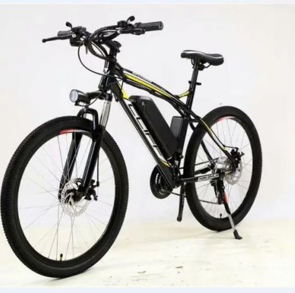 Elektrikli Dağ E Bisiklet Bisiklet 2 Tekerlekler Elektrik Bisiklet 250 W 48 V Yetişkinler için Güçlü Elektrikli Bisiklet