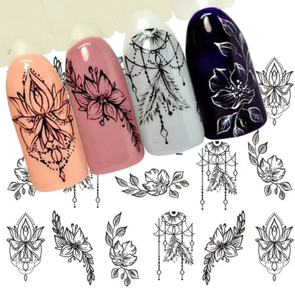 jewelry nail art sticker