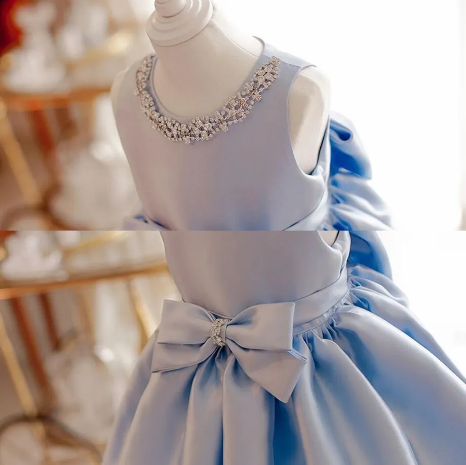 12 month blue dress When Dreams Come True Blue Butterfly Dress Blue / 4T