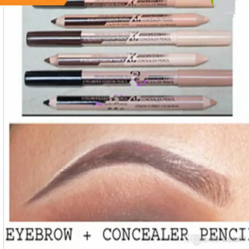 Élanceurs de sourcils Maquiagem Eye Brow Makow Maquillage Double Fonction Crayon Craché Maquillaje 1