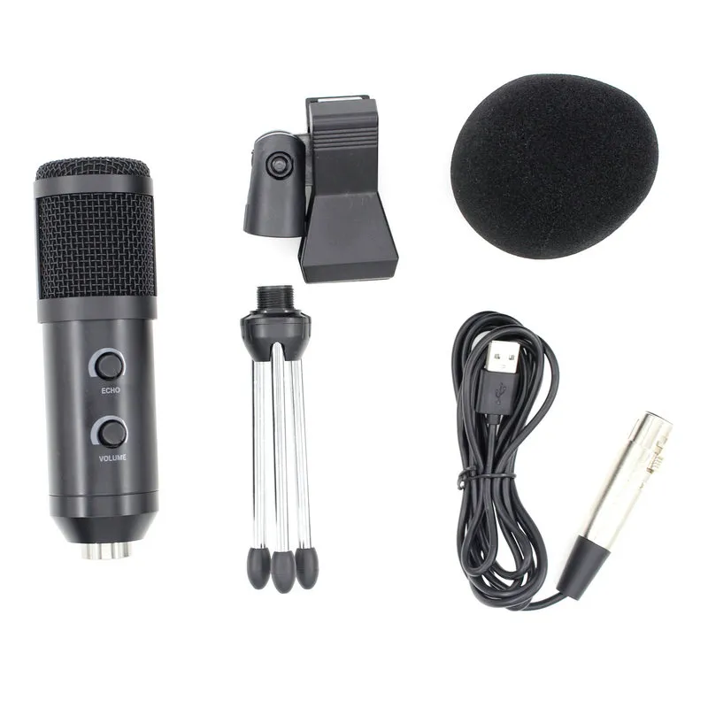 BM-800 Wired Condenser Microphone Singing Game Chat Recording Microphone