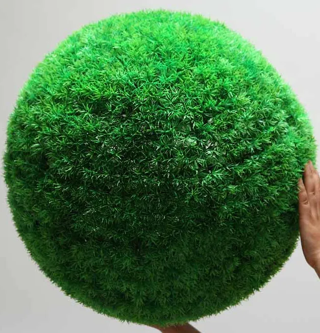 Konstgjorda Växter Växt Big Bouquet Grass Ball Decoration Flower Home Hangings Green Round