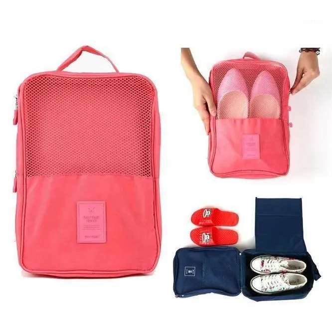 Storage Bags 3 PCS Double Layer Waterproof Shoes Clothing Bag Convenient Travel Portable Organizer Shoe Multifunction