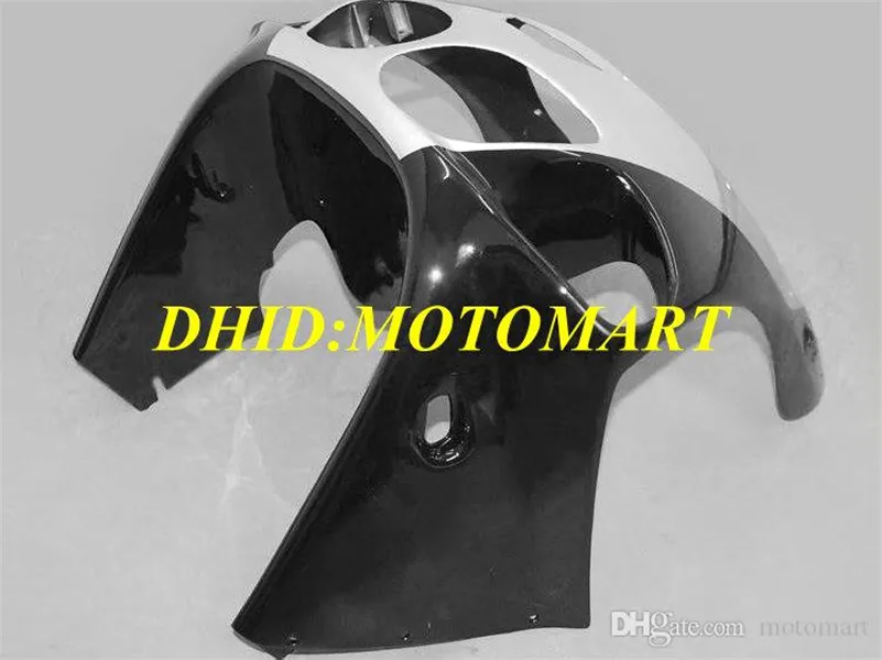 Kawasaki Ninja ZX7R ABS Fairing Kit Silver Black 1997 2003 Kawasaki Ninja ZX7R ABS Fairing Kit Silver Black 1997 2003