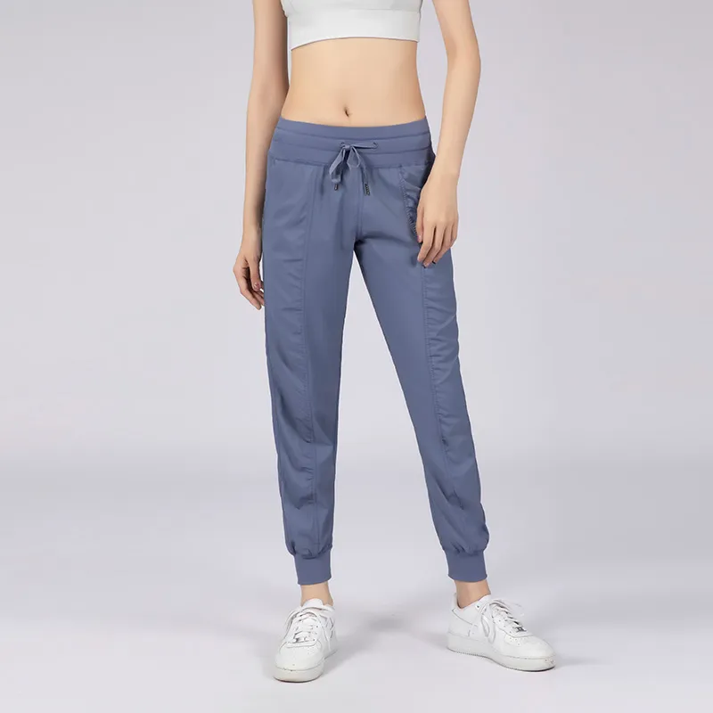 LU Quick Dry Drawstring Yogalicious Lux Joggers For Women And Men Perfect  For Sport, Yoga, Gym And Casual Wear With Elastic Waist And Pockets From  September887, $47.24