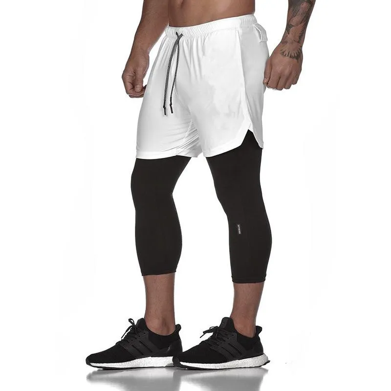 Quick Drying 2 In 1 Mens Fitness Softline Leggings For Gym And Training  Fashionable And Comfortable Shorts From Blueberry12, $17.98